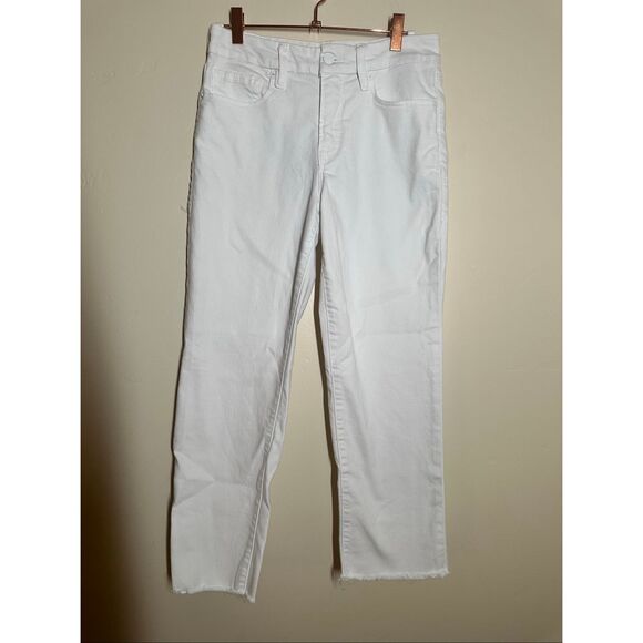 Good American Good Petite Straight Raw Hem Jeans Size 8 or 29 - Picture 4 of 7